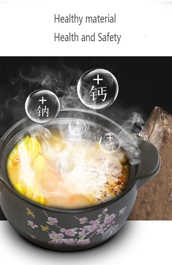 Casserole Stew Pot Soup Gas Universal High Temperature Resistant Household Large Capacity Casserole Extra Large Ceramic Pot