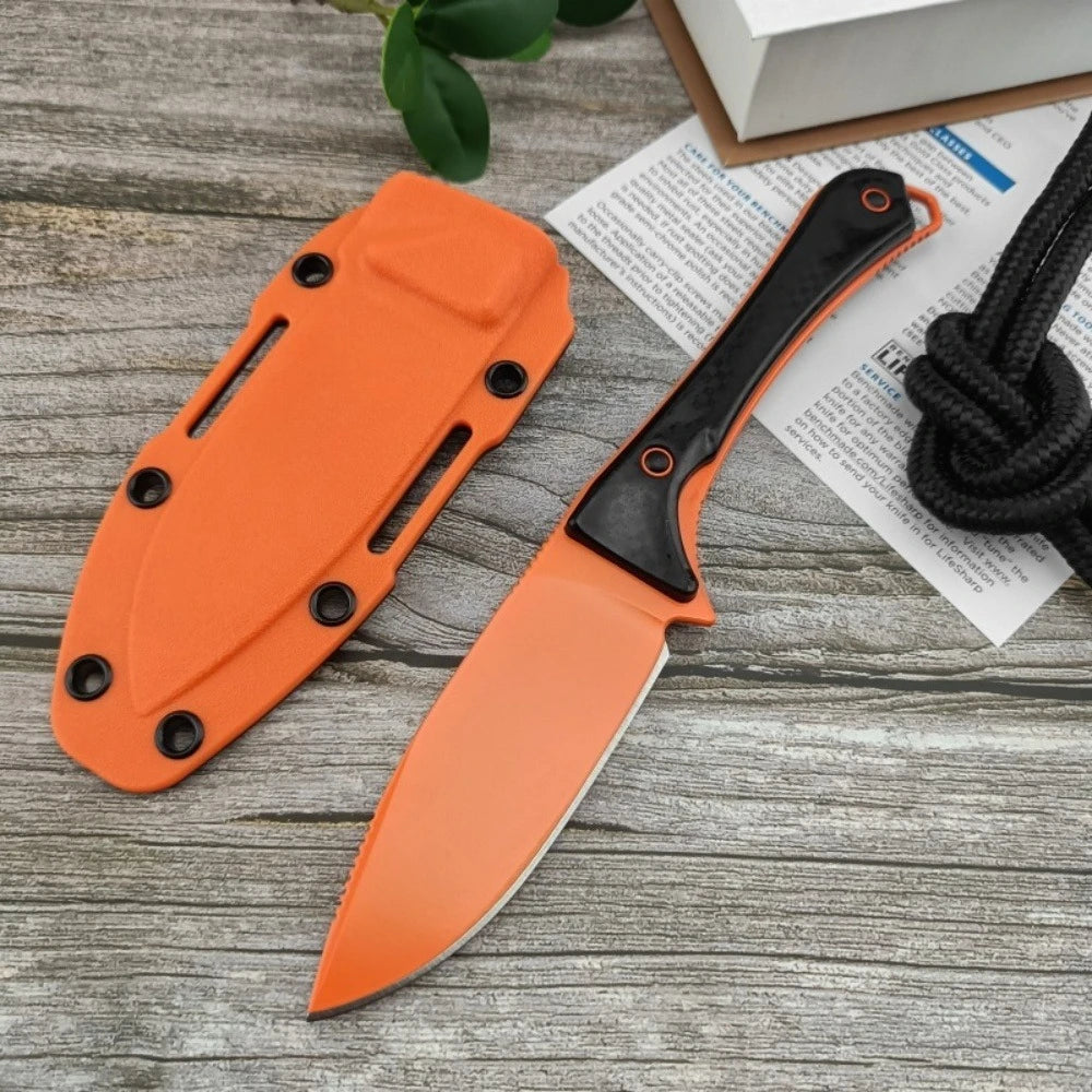 BM 15201 Straight Knife Nylon Fibre Handle D2 Blade Multi-functional knife for cutting fruits and vegetables in the kitchen