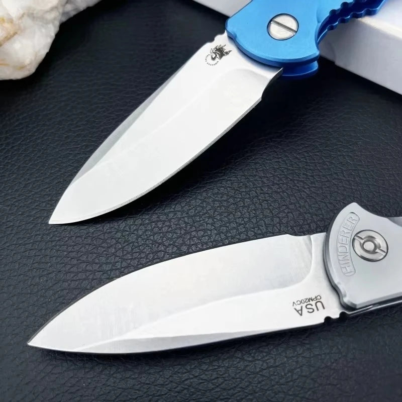 XM18 Folding Knife T6 Aluminum Handle D2 Blade Wilderness Survival Hunting Tactical Combat Sharp Cutting Multi-functional Knives