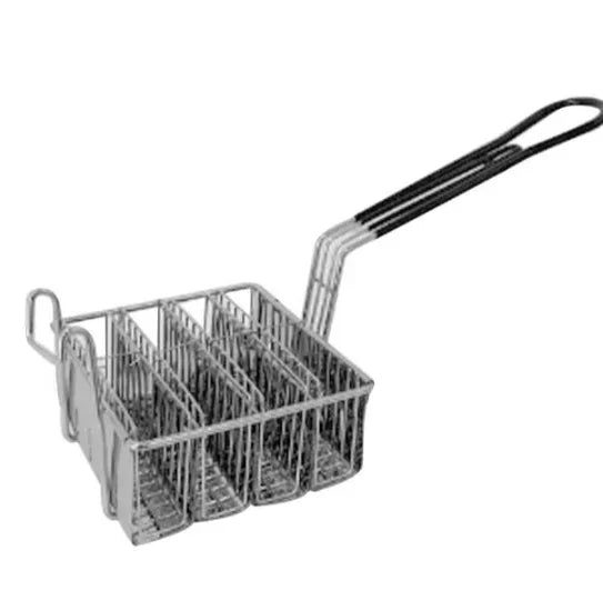 Taco Basket Holds 4 Shells Deep Fryer Taco Holder Baskets Taco Fry with Grip Handle French fries frying Fried basket tool