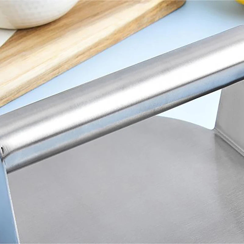 1PC Stainless Steel Smash Burger Press Hamburger Patties Meat Masher Circular Meat Press Mold For Deli Meats Kitchen Accessories