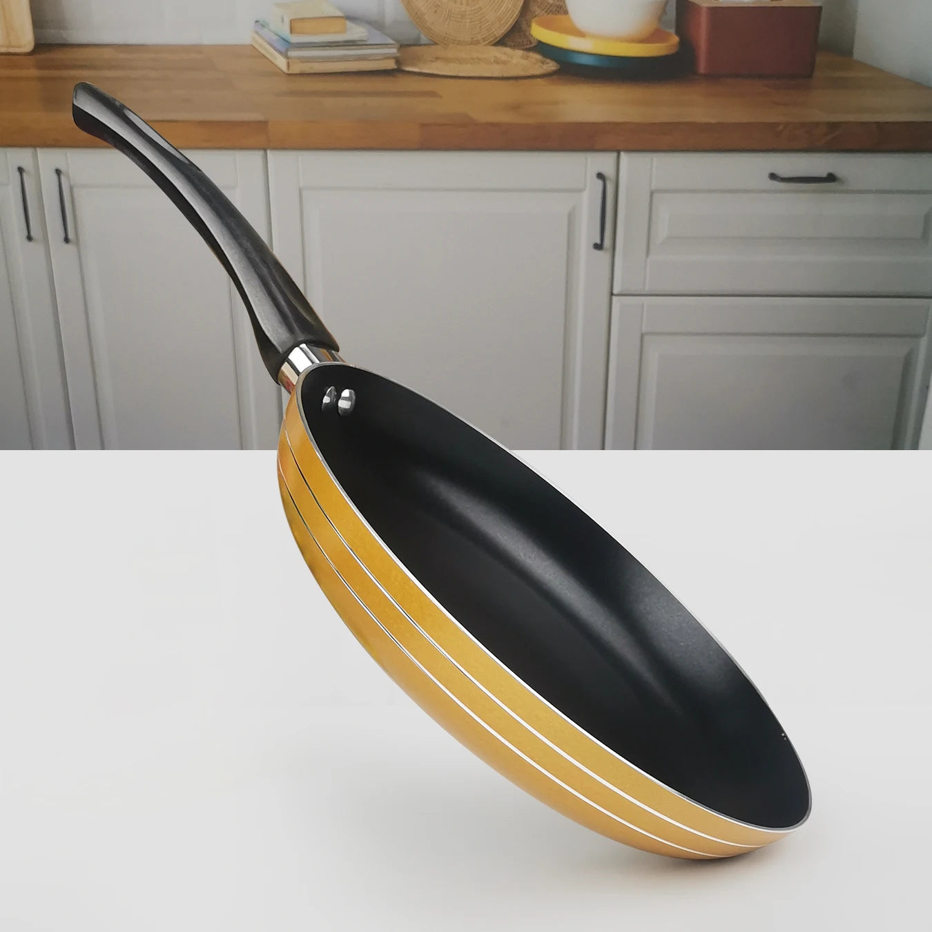 Omelet Frying Pan,Egg Steak Breakfast Fried Pans for Gas Induction