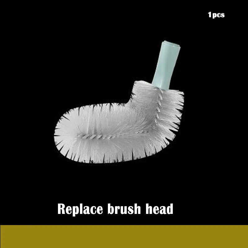 Household Bucket Washing Brush Stainless Steel Rod Plastic Water Dispenser Water Bucket Cleaning Gadgets long handle brush head