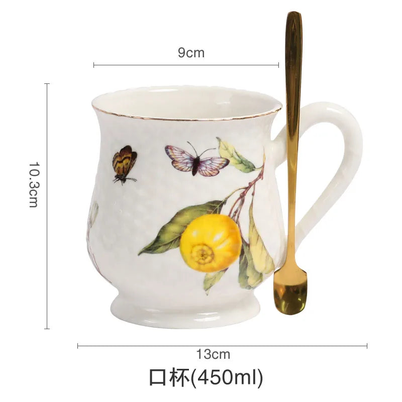 European style ceramic steak plate Western cuisine plate internet famous dining plate Nordic creative breakfast plate tableware