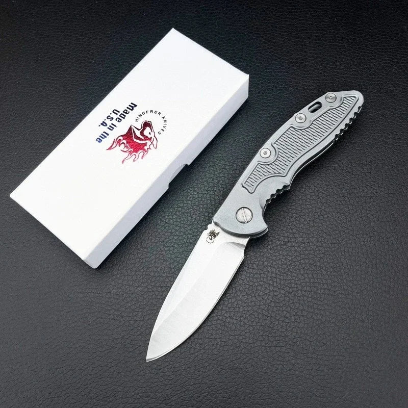 XM18 Folding Knife T6 Aluminum Handle D2 Blade Wilderness Survival Hunting Tactical Combat Sharp Cutting Multi-functional Knives