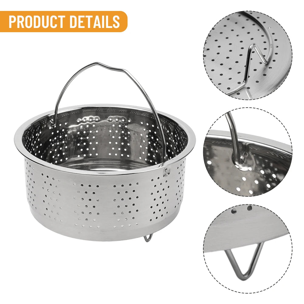 Steamer Basket Steamer Pot Bar Dining For Pressure Cooker Steam Basket For Pressure Cookers 1pcs Home Replacement