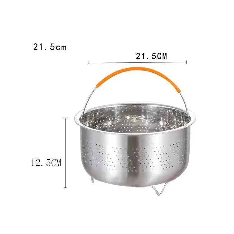 Steamer Basket Steamer Pot Bar Dining For Pressure Cooker Steam Basket For Pressure Cookers 1pcs Home Replacement