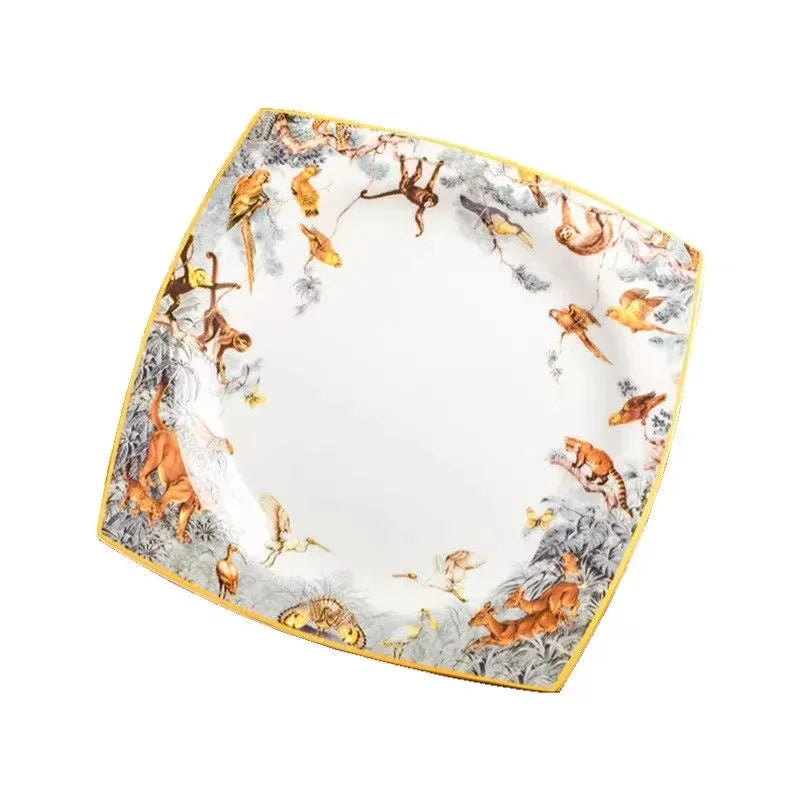 Household set Ceramic bowls, chopsticks, bone china tableware