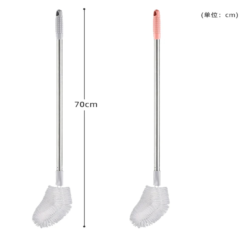 Household Bucket Washing Brush Stainless Steel Rod Plastic Water Dispenser Water Bucket Cleaning Gadgets long handle brush head