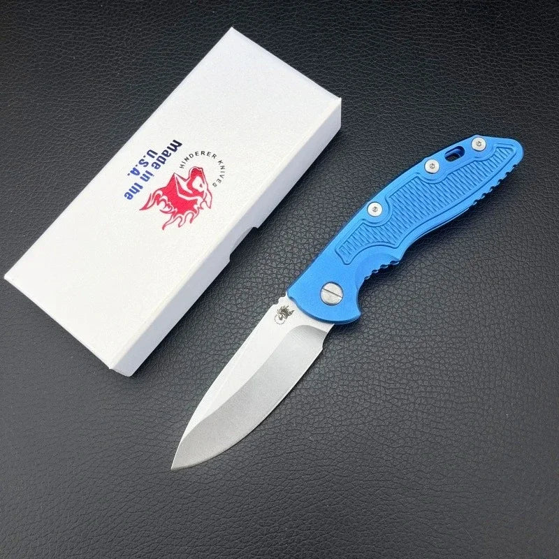 XM18 Folding Knife T6 Aluminum Handle D2 Blade Wilderness Survival Hunting Tactical Combat Sharp Cutting Multi-functional Knives