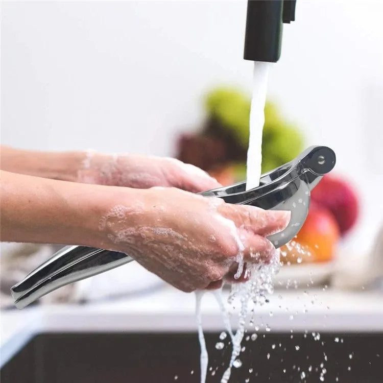 Kitchen Lemon Squeezer Stainless Steel Premium Quality Heavy Duty Solid Metal Squeezer Bowl Large Manual Citrus Press Juicer