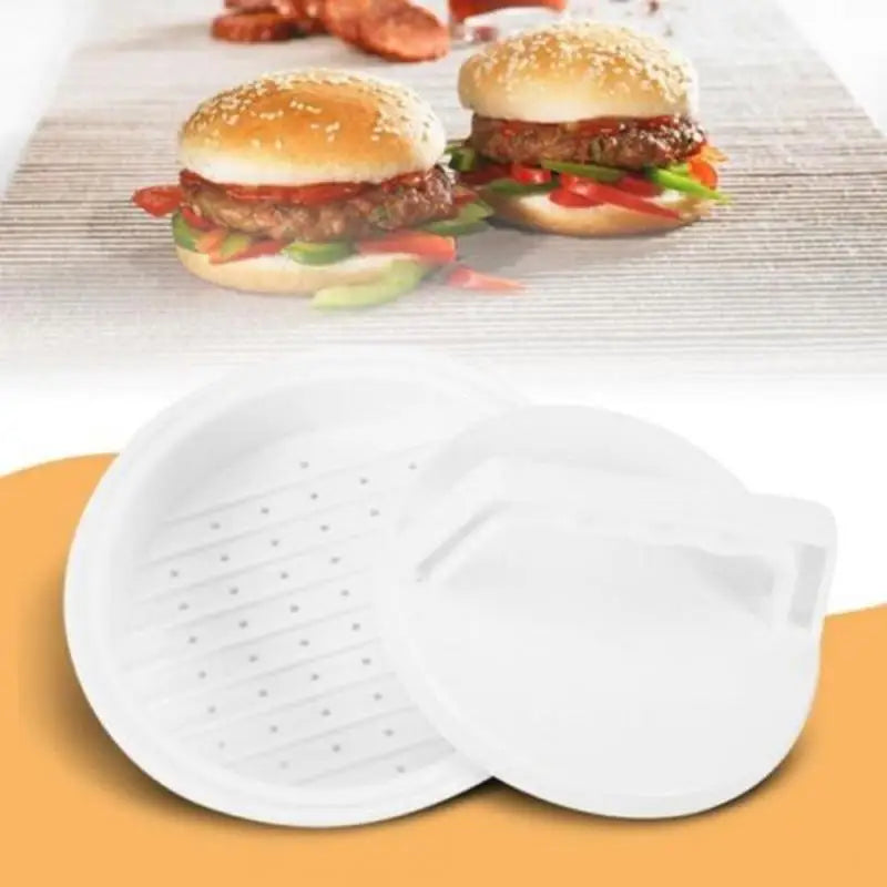 Round Shape Hamburger Press Tool Hamburger Meat Beef Grill Burger Press Patty Maker Mold Meat Tools Kitchen