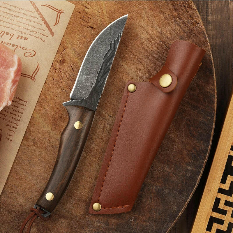 Acero Inoxidable Cuchillo Carne Carnicero Forjado
