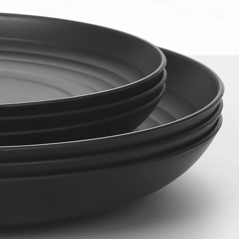Black Dinnerware Sensation Cheftronics Kitchen Appliances - Plastic cutlery set
