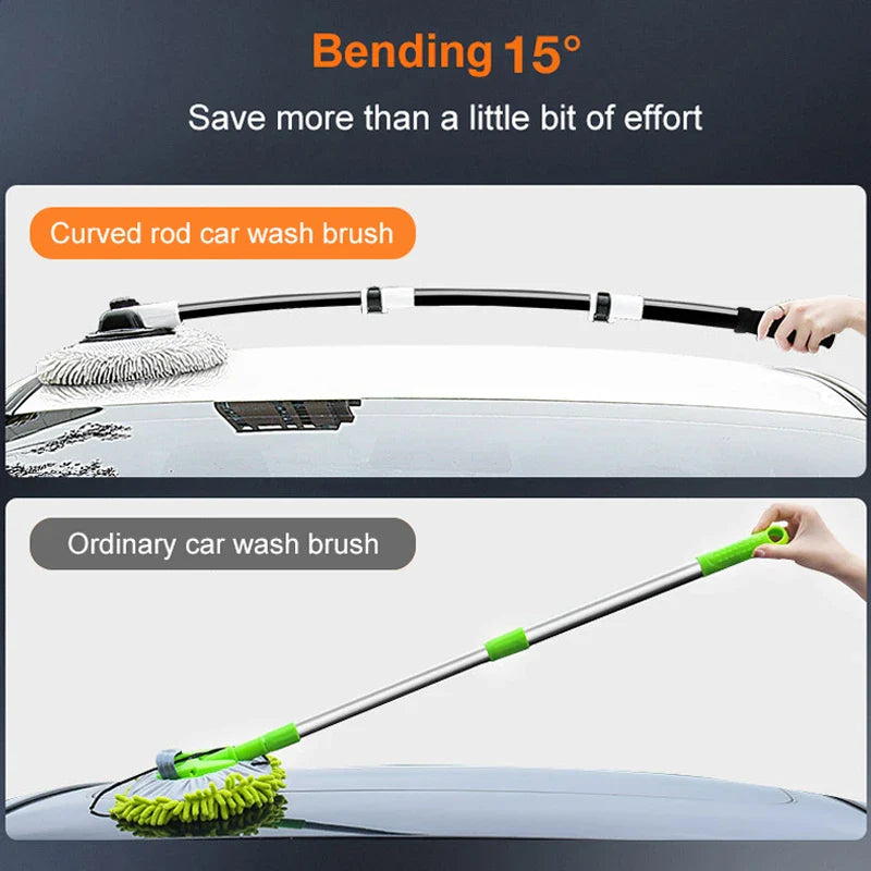 ¡Cheftronics Car Wash Brush Destroza la Suciedad!