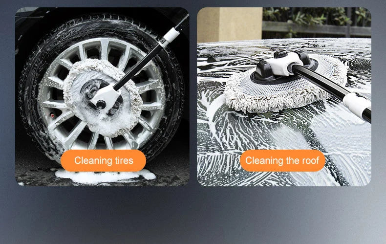 ¡Cheftronics Car Wash Brush Destroza la Suciedad!