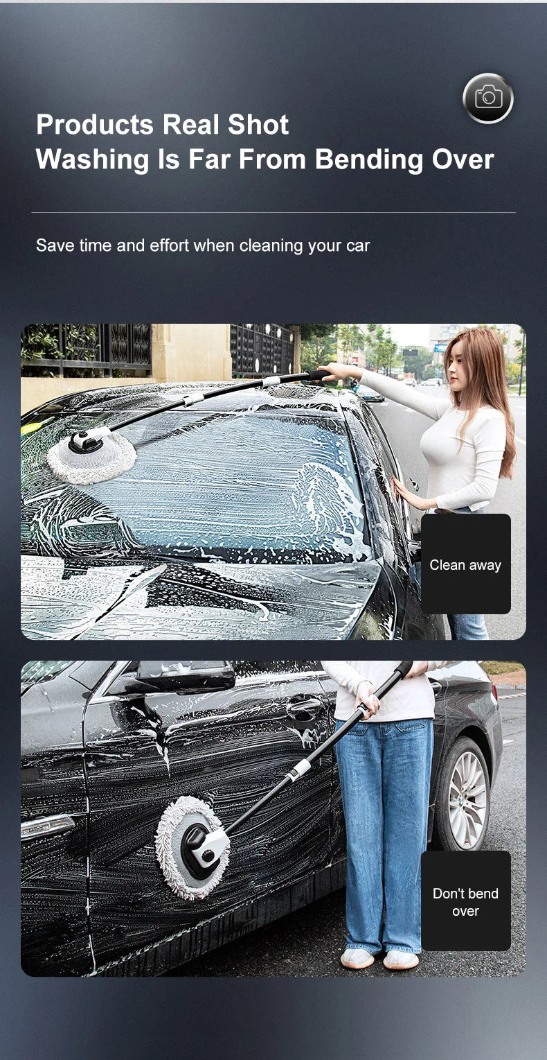 ¡Cheftronics Car Wash Brush Destroza la Suciedad!