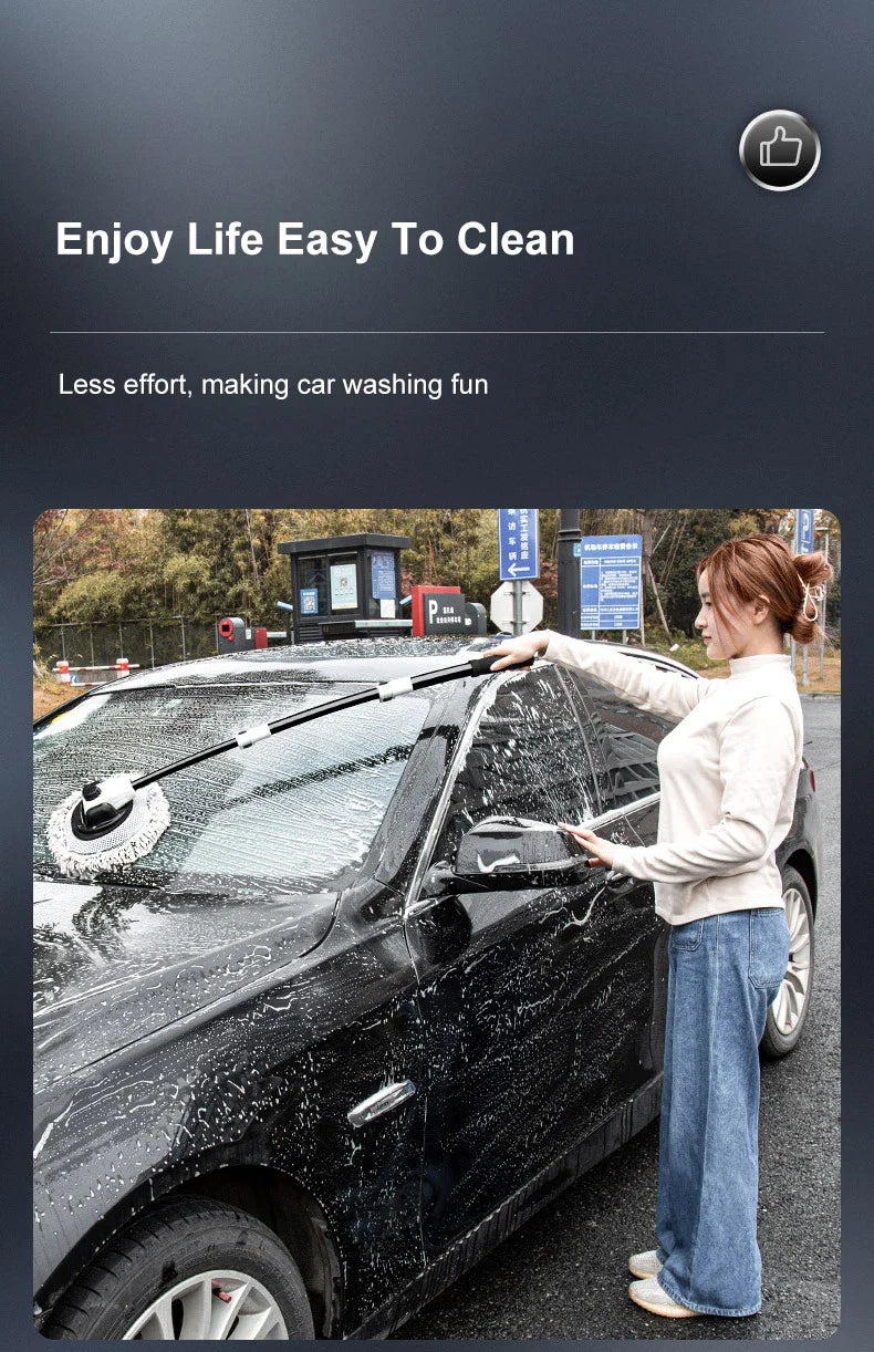¡Cheftronics Car Wash Brush Destroza la Suciedad!