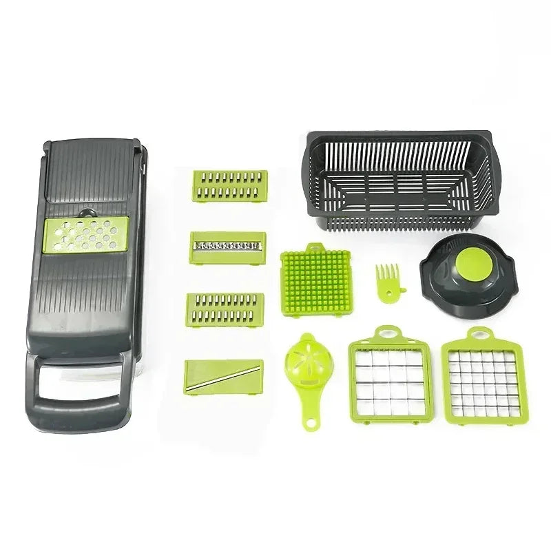 Cortador de verduras Cheftronics con cuchillas intercambiables para herramientas vegetales
