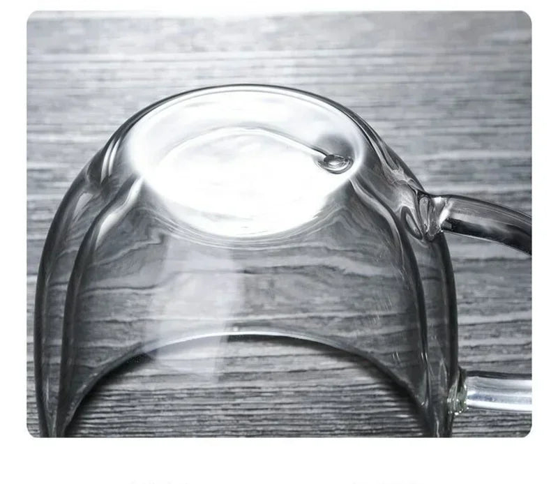Cheftronics: Tazas de Vidrio Doble para Café Excepcional - Double Wall Glass Coffee Cup