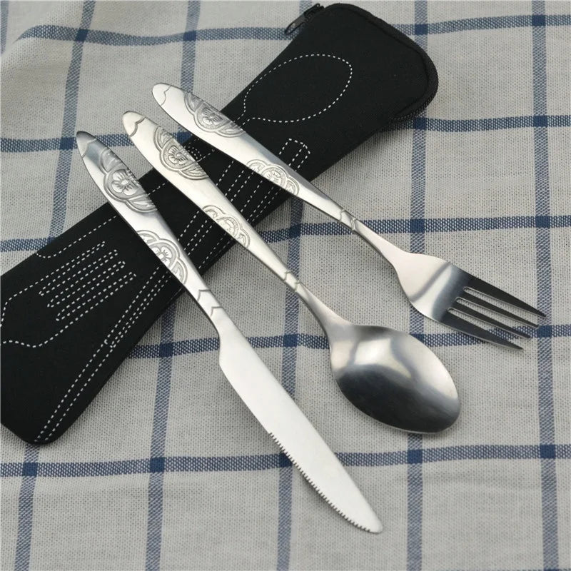 ¡Cubiertos Portátiles Cheftronics Para Aventuras Culinarias! - 1