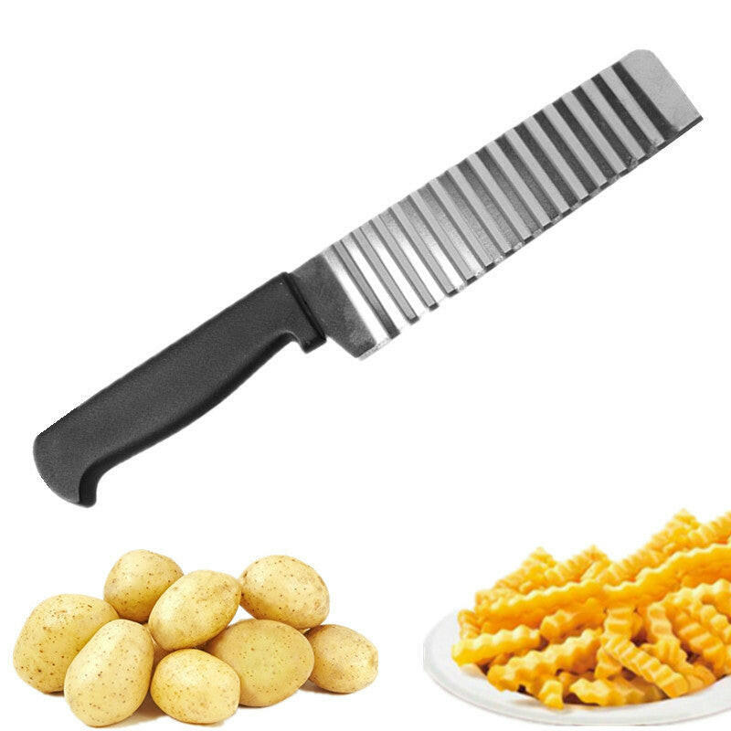 Cortador de papa ondulado Cheftronics, herramientas de verduras para cocineros inteligentes