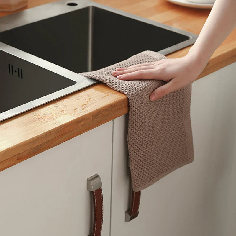 ¡Explosión Waffle para Tu Cocina con el Set de Paños de Algodón 6pcs! - Kitchen Cleaning Cloths