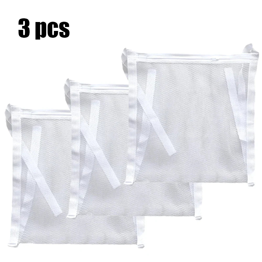 ¡Malla Blanca Limpieza Total Para Zapatos! - 3 pcs