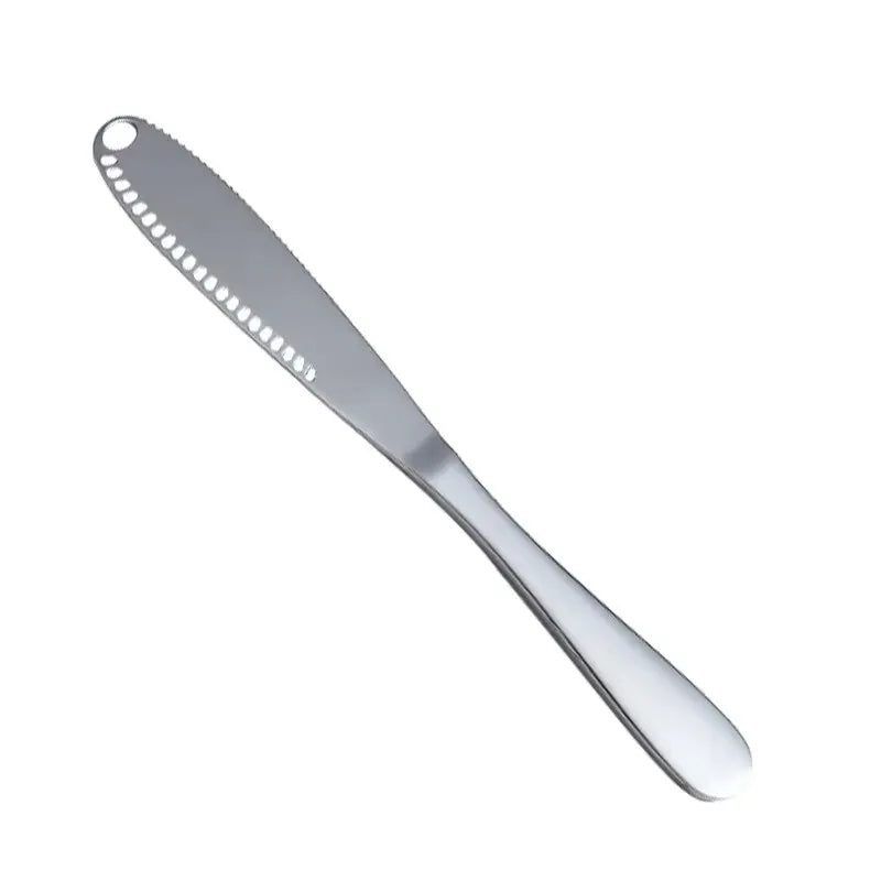 Cuchillo de mantequilla de acero inoxidable con filo serrado de Cheftronics
