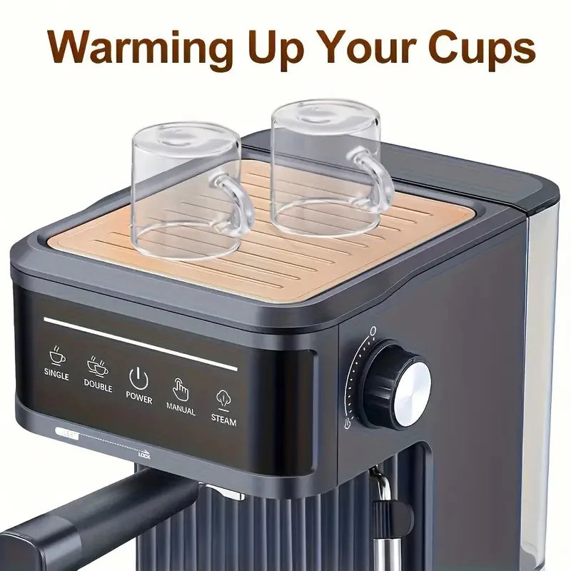 ¡Prepare Expreso Perfecto con Nuestra Cafetera con Espumador de Leche Automático! - Electric Italian Coffee Machines