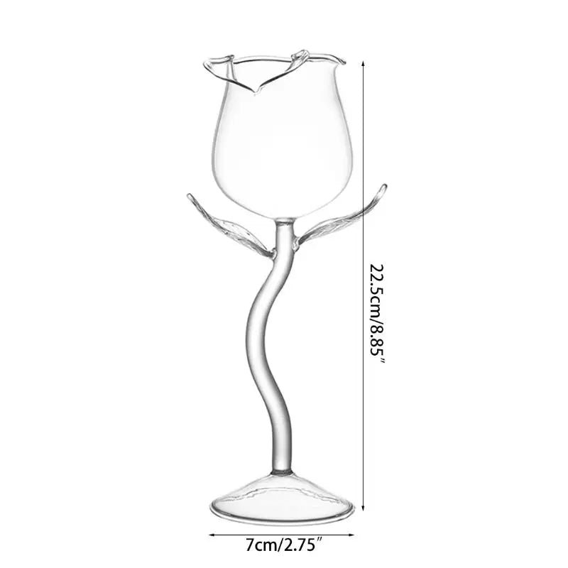 2Pcs 400ml Wedding Champagne Glass Set Toasting Flute Glasses with Crystal Rimmed Hearts Decor Drink Goblet Cup