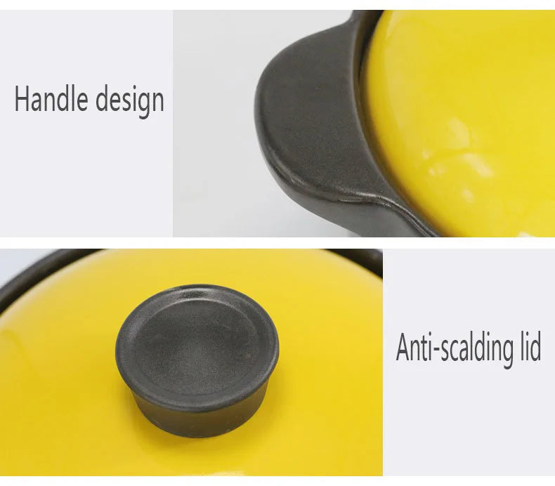 Casserole Stew Pot Soup Gas Universal High Temperature Resistant Household Large Capacity Casserole Extra Large Ceramic Pot