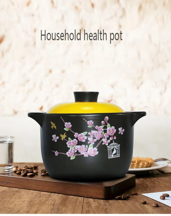 Casserole Stew Pot Soup Gas Universal High Temperature Resistant Household Large Capacity Casserole Extra Large Ceramic Pot