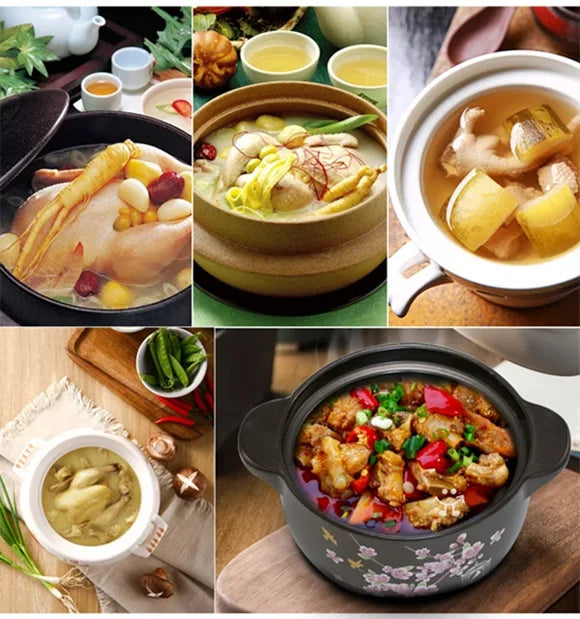 Casserole Stew Pot Soup Gas Universal High Temperature Resistant Household Large Capacity Casserole Extra Large Ceramic Pot
