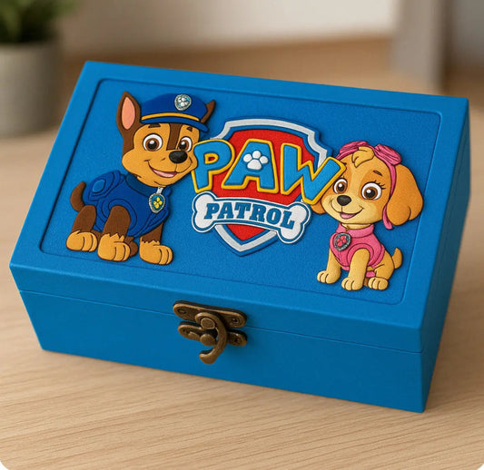 Paw Patrol Box - Decorative Wooden Children's Box | EME