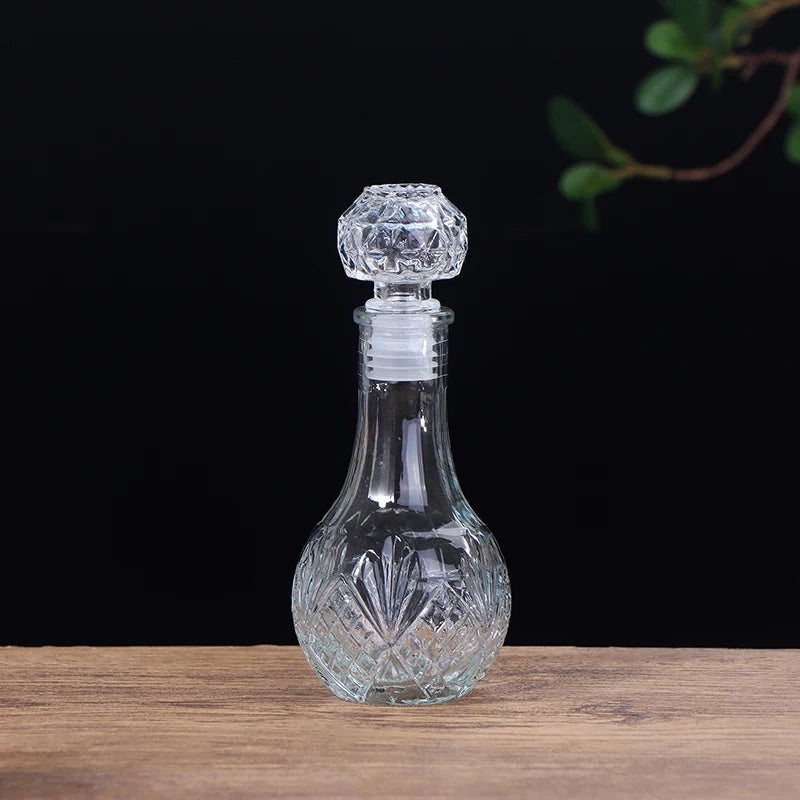 100/150ml Transparent Glass Cup Whiskey Decanter Party Barware Whiskey Glass Bottle For Liquor Bourbon Barware