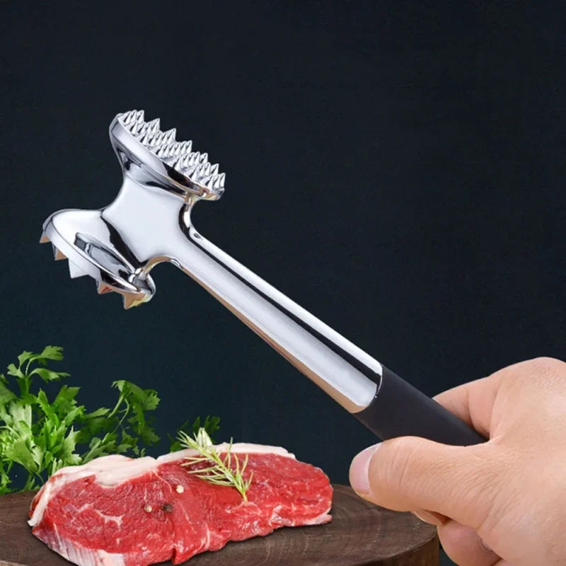 1pc Double Sided Steak Meat Hammer Beef Hammer Household Meat Hammer Tendon Breaker Patting Pork Chops Meat Hammer Kitchen Tools