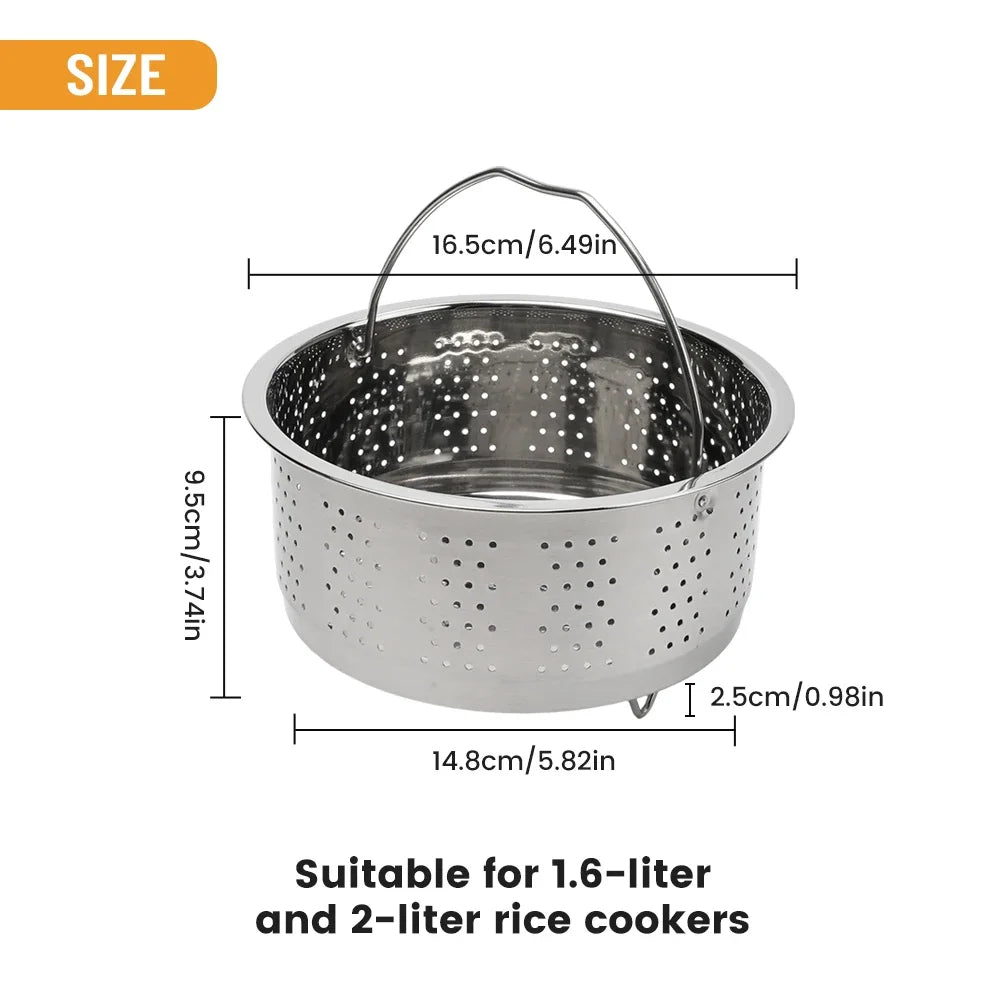 Steamer Basket Steamer Pot Bar Dining For Pressure Cooker Steam Basket For Pressure Cookers 1pcs Home Replacement