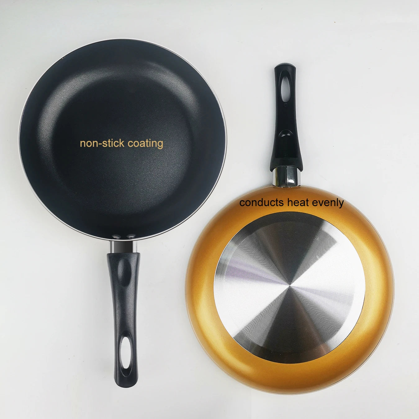 Omelet Frying Pan,Egg Steak Breakfast Fried Pans for Gas Induction