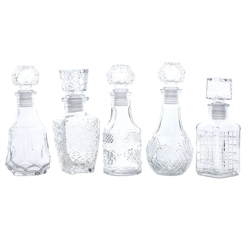 100/150ml Transparent Glass Cup Whiskey Decanter Party Barware Whiskey Glass Bottle For Liquor Bourbon Barware