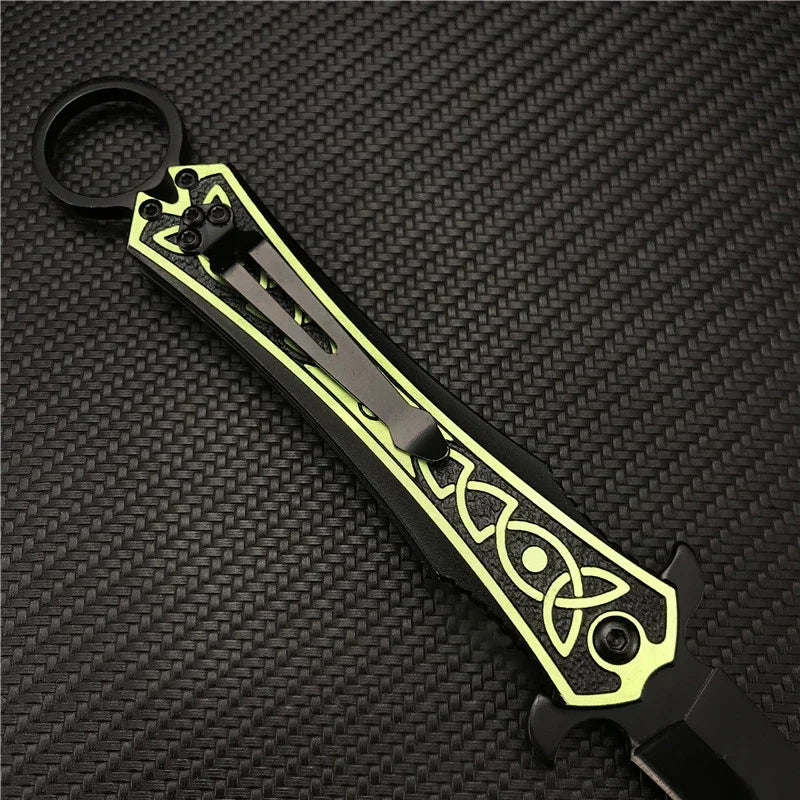Tactical Folding Pocket Knife 5cr13mov Hunting Knife Self Defense Edc Tools Camping Survival Knives Flipper Knife