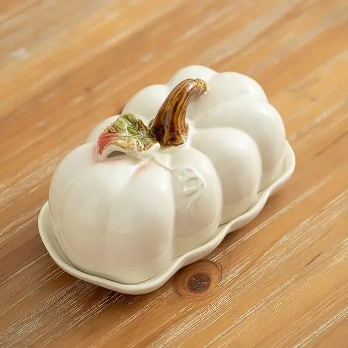 Cute and Novel Pumpkin Ceramic Dinner Plate