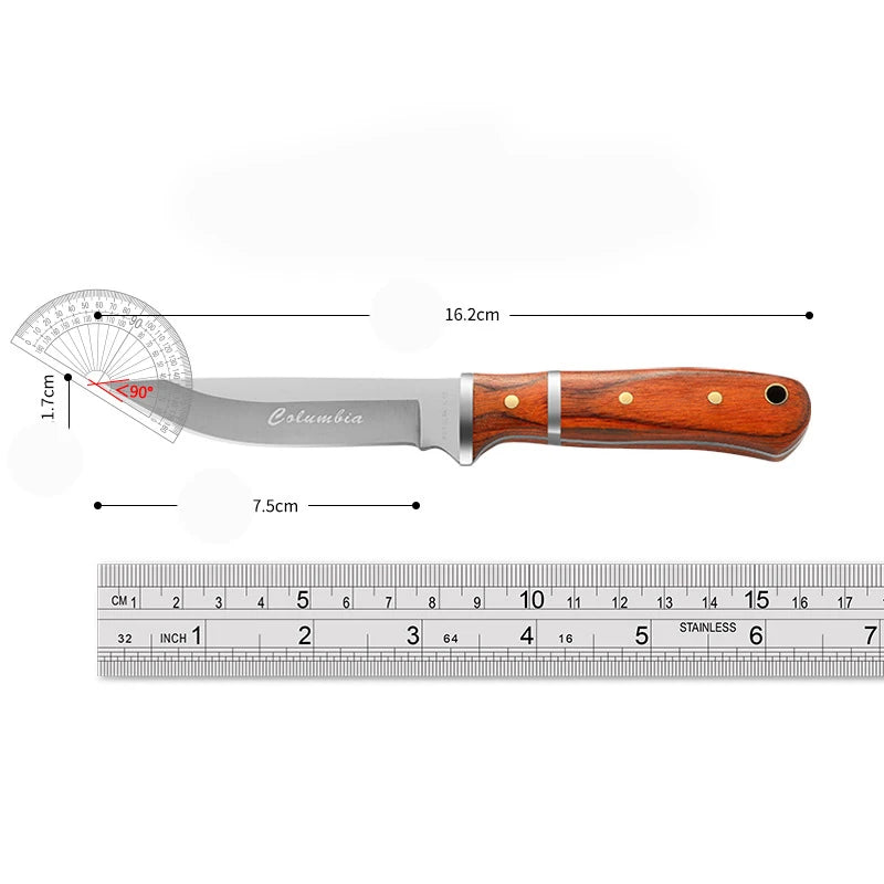 Manufacturer Wholesale Hot Sale Sharp Stainless Steel PP Handle Paring Knife Small Kitchen Fruit Knife Cut Fruit Outdoor Camping