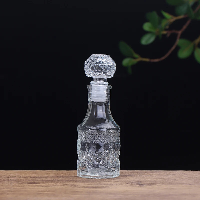 100/150ml Transparent Glass Cup Whiskey Decanter Party Barware Whiskey Glass Bottle For Liquor Bourbon Barware