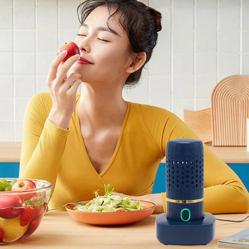 Wireless Vegetable Purifier USB Charging 4200mAh Food Sterilize Device Household Waterproof Remove Pesticide Kitchen Accessories