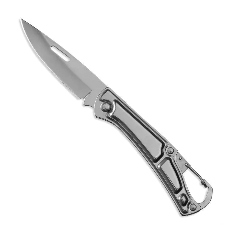 Cuchillo Plegable WXCOO de Acero Inoxidable - Multiusos y Portátil