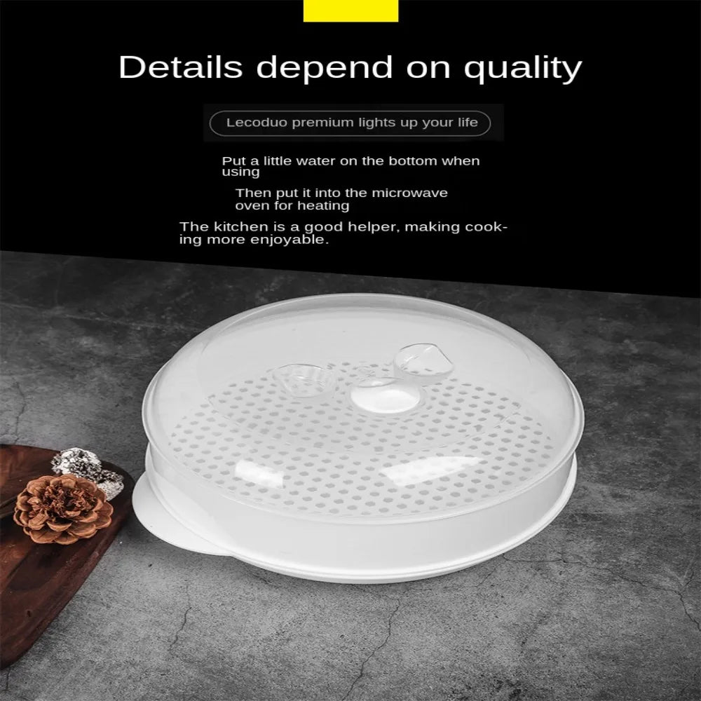 Microwave Oven Special Steamer Steamed Bun Dumpling Container Steamed Rice Multi Layer Steamer Plastic Steamer
