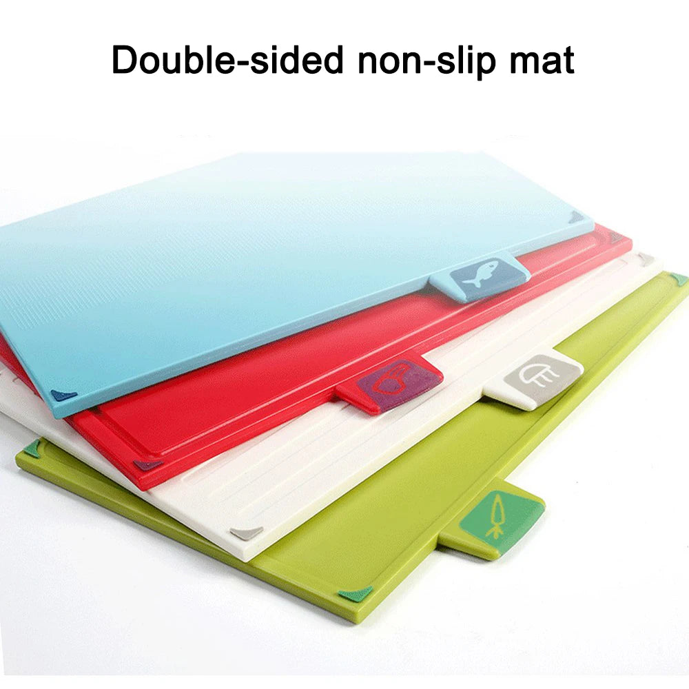 1Set Eco-Friendly Plastic Cutting Board – Food Grade Multipurpose Chopping Board for Kitchen Tools & Accessories
