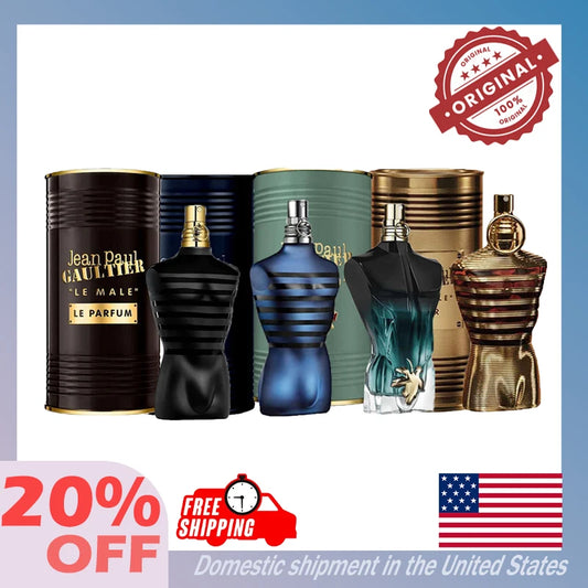 125ML Original Jean Paul Gaultier High Quality Men's Perfume Charm Cologne Pheromones Attract Sex Light Deodorant Long-lasting