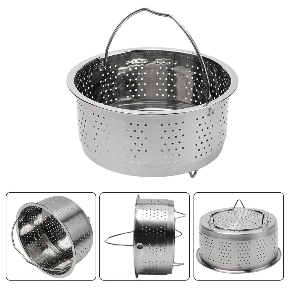 Steamer Basket Steamer Pot Bar Dining For Pressure Cooker Steam Basket For Pressure Cookers 1pcs Home Replacement